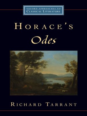 cover image of Horace's Odes